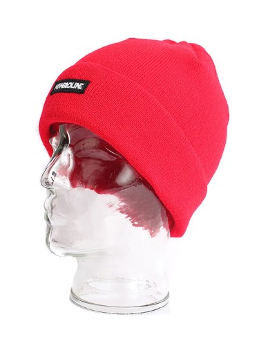 New Bad Line Winter Hat Logo Small Red