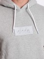 Elade Hoodie Box Logo Grey