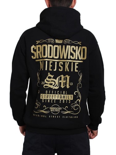 Środowisko Miejskie Hoody Theme Gold Black