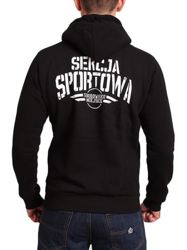 Środowisko Miejskie Hoody "Sekcja Sportowa" Black