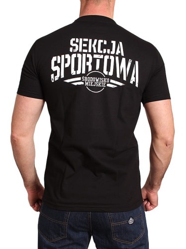 Środowisko Miejskie T-shirt "Sekcja Sportowa" Black
