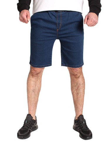 Elade Classic Jogger Shorts Dark Blue Denim