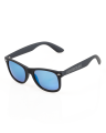 New Bad Line Okulary Classic Black Rubber Blue Mirror
