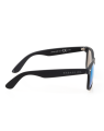 New Bad Line Okulary Classic Black Rubber Blue Mirror