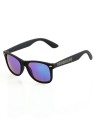 New Bad Line Okulary Classic Black Rubber Green Mirror