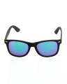 New Bad Line Okulary Classic Black Rubber Green Mirror