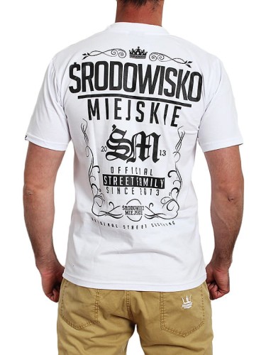 Środowisko Miejskie T-shirt Theme White