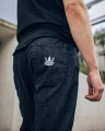 Jigga Wear Jogger Crown Jeans Black Organic