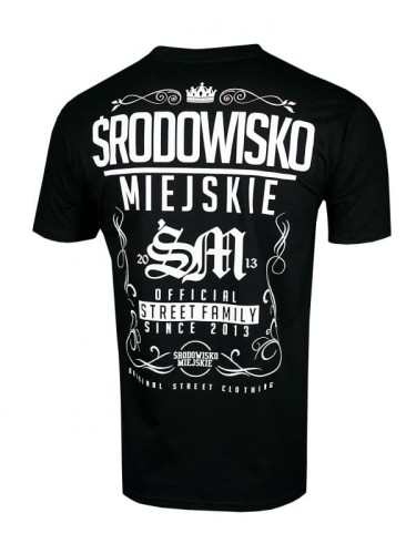 Środowisko Miejskie T-shirt Theme Black/White