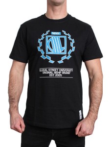 Diil Gang T-shirt Klasyk Laur Black / Blue