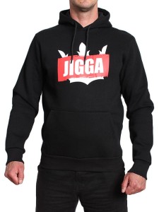 Jigga Wear Hoody Stamp Black