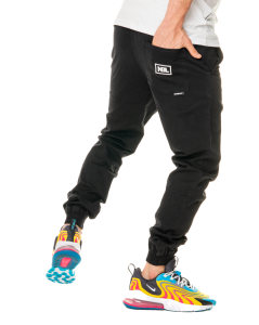 New Bad Line Pants Chino Jogger Icon Black