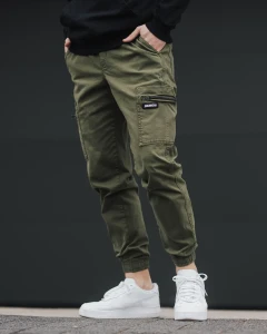 Jigga Wear Jogger Cargo Olive