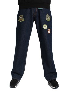SPODNIE ENYCE JEANS DARK BLUE  