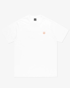 Jigga Wear T-Shirt Gold Crown White