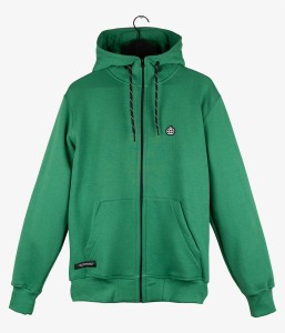 Elade Zip Hoodie Icon Mini Logo Green