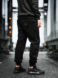 Jigga Wear Jogger Stitch Black/Grey