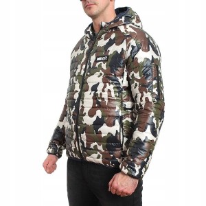 DIIL GANG Jacket Bomber Camo Green