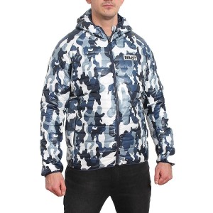 DIIL GANG Jacket Bomber Camo Blue