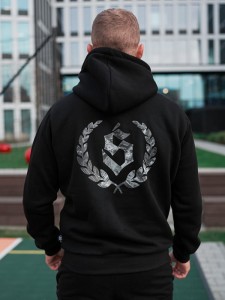 Środowisko Miejskie Hoody " CITY " Black  