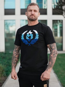 Środowisko Miejskie T-shirt "Chenille" Black/Blue