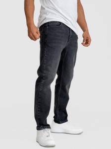 Jigga Wear Jeansowe Mini Haft Logo Black