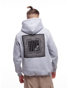 Diil Gang Hoodie Paisley Grey