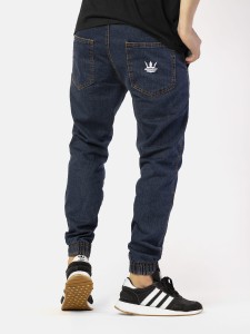 Jigga Wear Jogger Crown Jeans Dark Blue