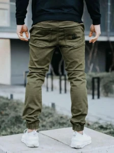 Jigga Wear Jogger Crown Olive Black
