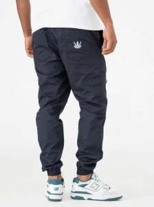 Jigga Wear Jogger Bojówki Cargo Navy Ripstop 