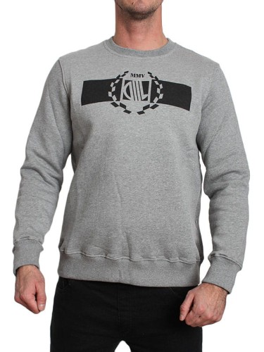 Diil Gang Crewneck Hololaur Grey