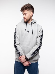 Diil Gang Hoodie Tape Grey