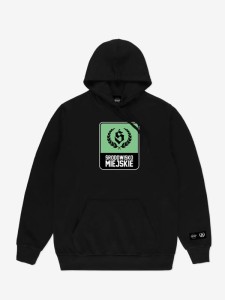Środowisko Miejskie Hoody " Laur Mint" Black