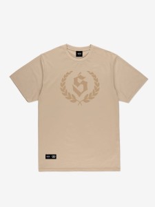 Środowisko Miejskie T-shirt "BIG LAUR" Beżowa