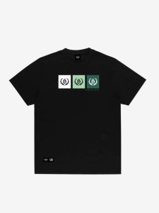 Środowisko Miejskie T-shirt "Laurels" Black 