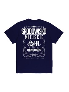 Środowisko Miejskie T-shirt Theme Navy /White
