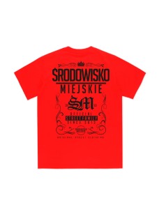 Środowisko Miejskie T-shirt Theme Red/ Black