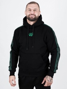 Środowisko Miejskie Hoody Laur Mint Lampas Black