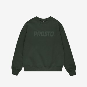 Prosto KL Klasyk Crewneck Zeds Dark Green