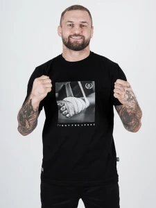 Środowisko Miejskie T-shirt "Fight for yours " Black 