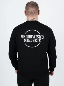 Środowisko Miejskie Crewneck CLASSIC Black / White