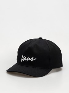 CZAPKA Z DASZKIEM VANS CLASSIC SCRIPT BLACK