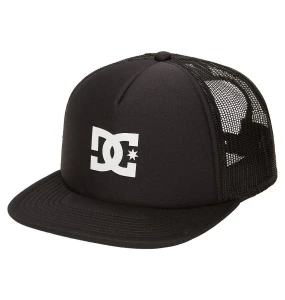 CZAPKA Z DASZKIEM DC STATION TRUCKER BLACK