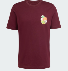 T-Shirt ADIDAS GRAPHIC LO MAROON
