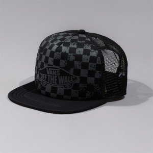 CZAPKA Z DASZKIEM VANS TRULY TRUCKT TR BLACK GREY