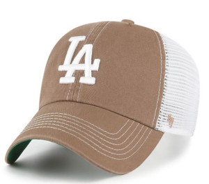 CZAPKA Z DASZKIEM 47 BRAND LOS ANGELES B-TRWLR12GWP-V1 BEIGE
