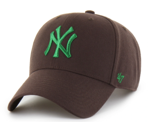 CZAPKA Z DASZKIEM 47 BRAND NEW YORK YANKEES B-MVPSP17WBP-BWH BROWN