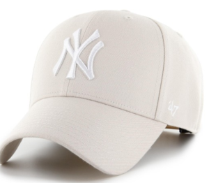CZAPKA Z DASZKIEM 47 BRAND NEW YORK YANKEES B-MVPSP17WBP-BNI BEIGE