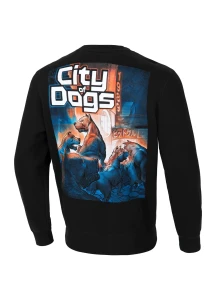 Bluza Pitbull Crewneck City Of Dogs Black