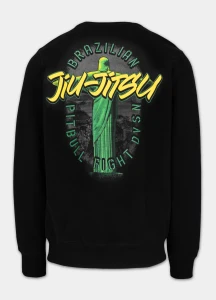 Bluza Pitbull Crewneck BJJ Fight Black